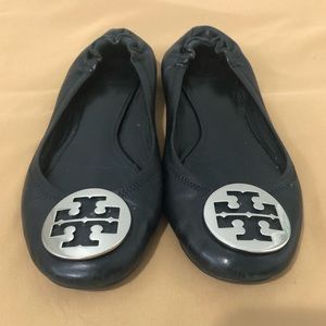 Tory Burch Leather Reva Flats